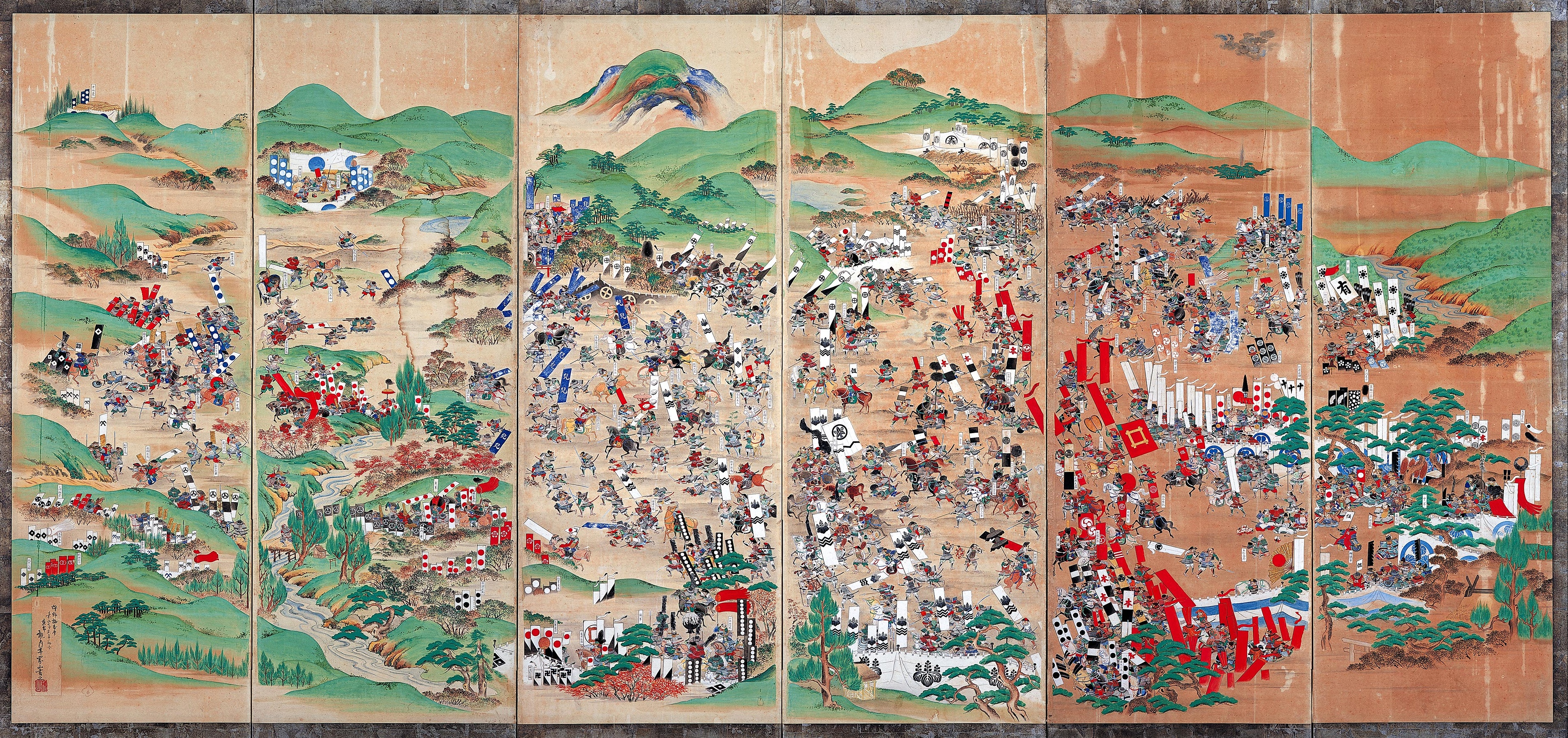 By User LordAmeth on en.wikipediaCollection of The Town of Sekigahara Archive of History and Cultural Anthropology - http://www.sengoku-expo.net/flash/sekigahara/byoubu/byoubu_c.htmlhttp://inpaku02.iamas.ac.jp/sekigahara/byoubu/images/l/263.jpg, 퍼블릭 도메인, https://commons.wikimedia.org/w/index.php?curid=1028364