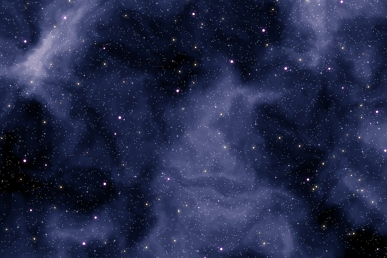 하늘의 별자리 이미지