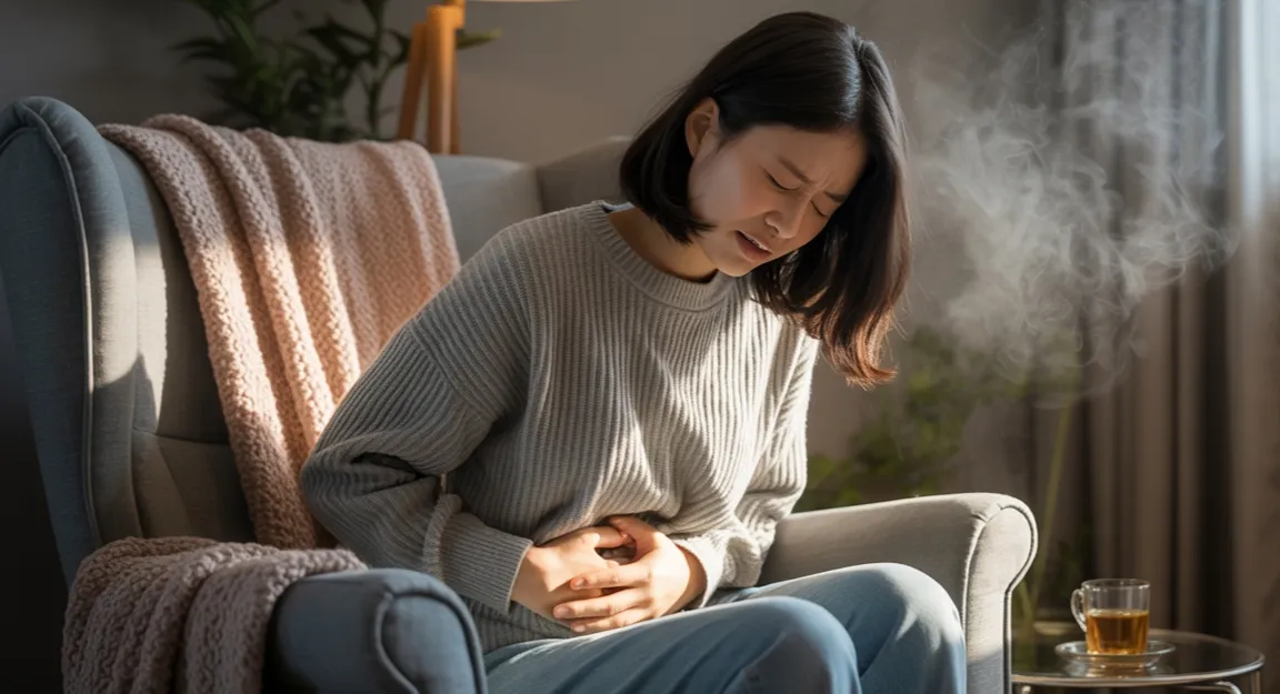 생리통 심할때 이미지