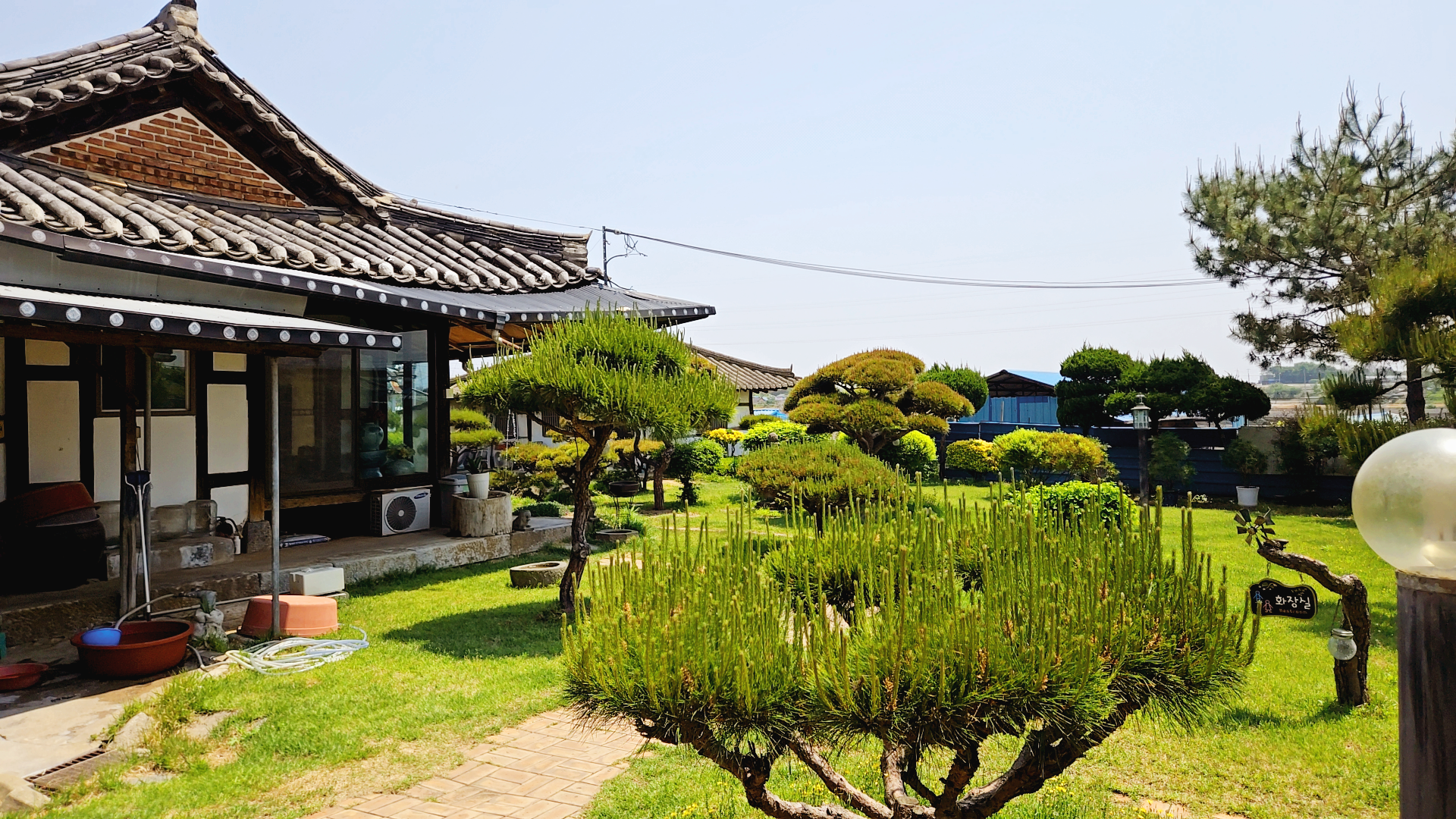 정원곰탕 식당 정원