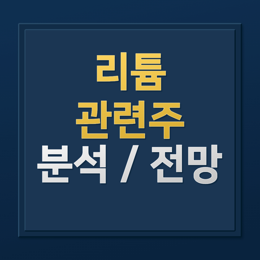 리튬 관련주 분석: 금양, 대보마그네틱, 강원에너지의 성장 가능성은?