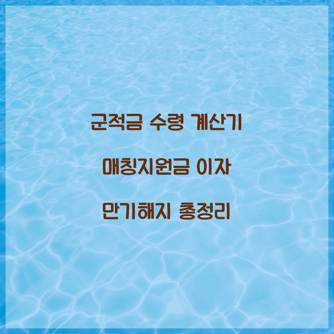 군적금 수령 계산기