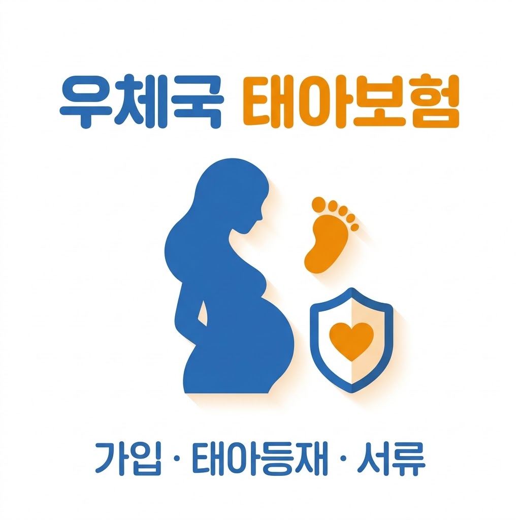 우체국 태아보험 가입 태아등재 갱신 비교 서류 금액 정리 썸네일