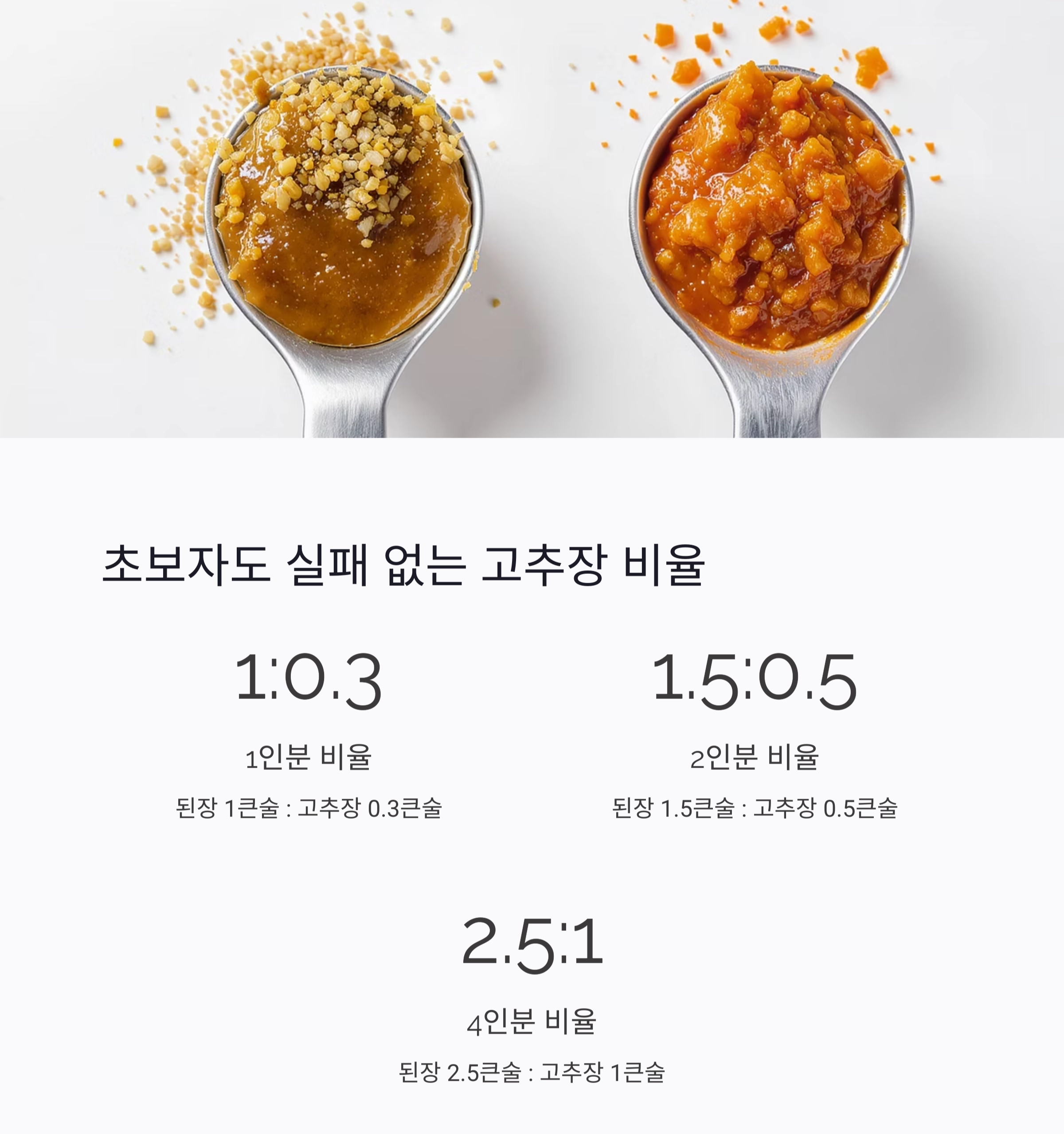 감칠맛 폭발! 된장찌개에 고추장 살짝 넣는 이유