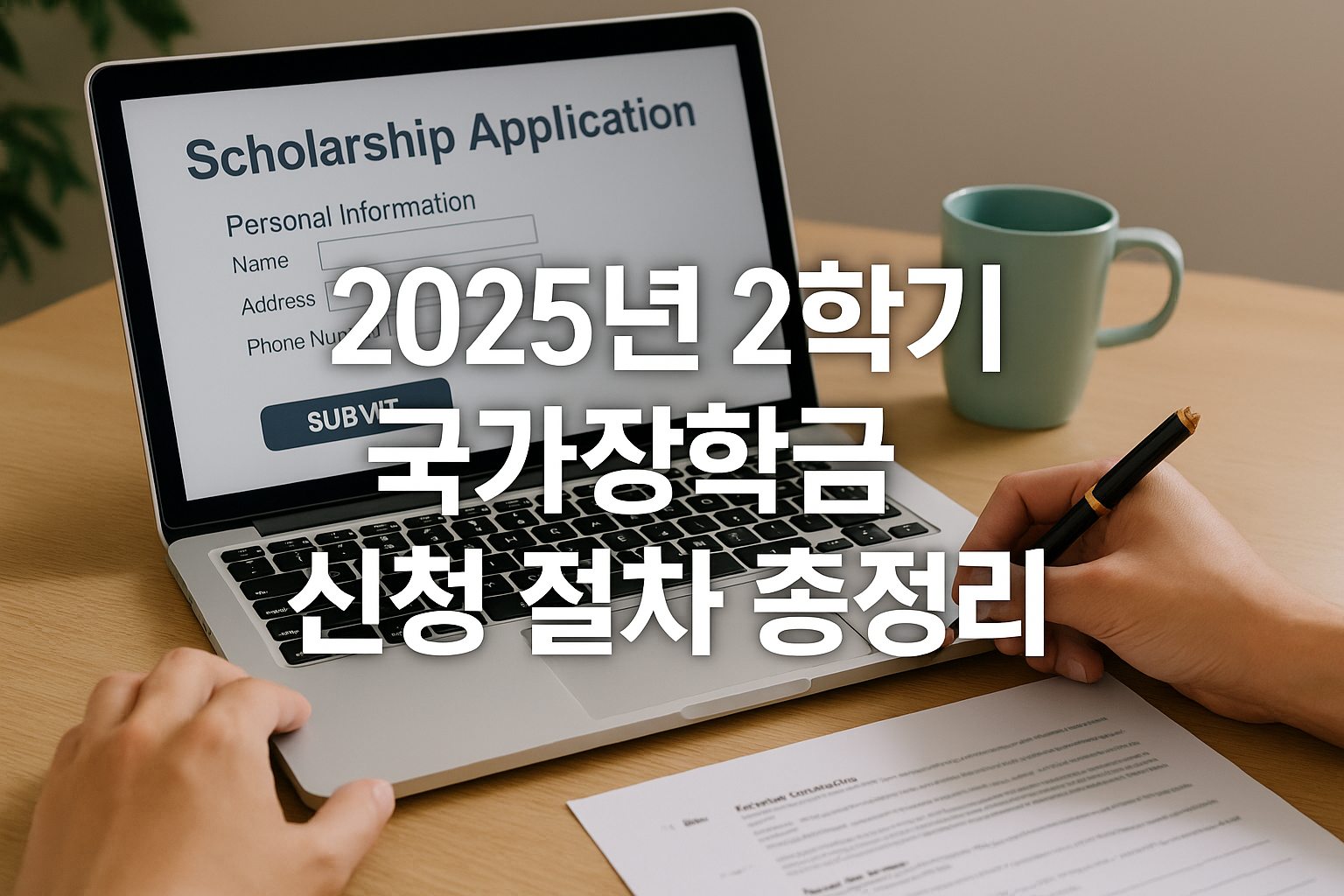 2025년 2학기 국가장학금 신청