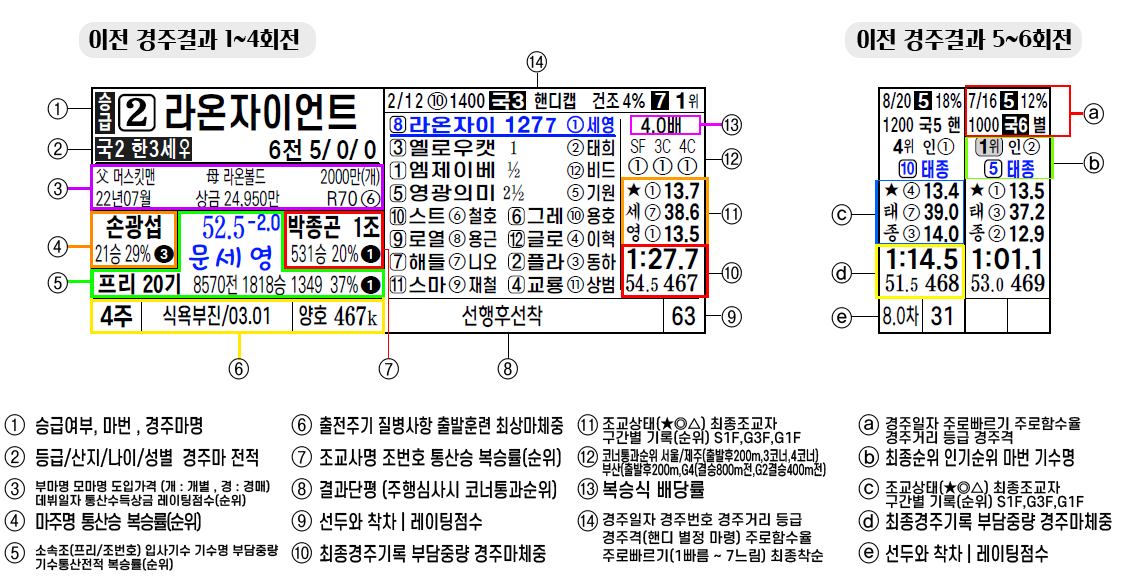 마사일호 경마예상지 보는법
