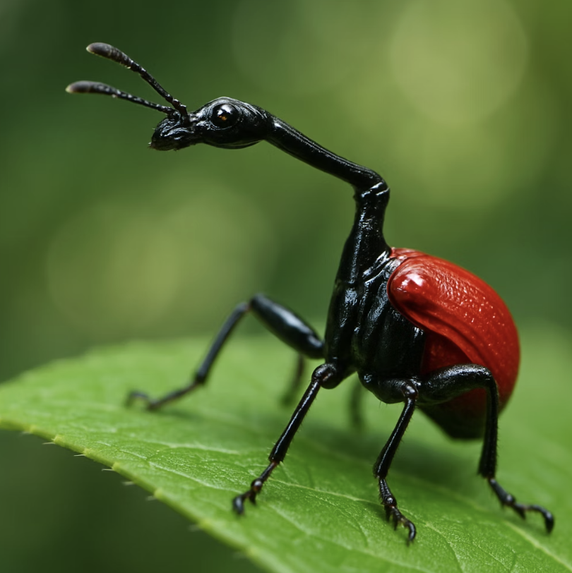 기린을 닮은 곤충&amp;#44; &amp;#39;거위목&amp;#39;의 비밀