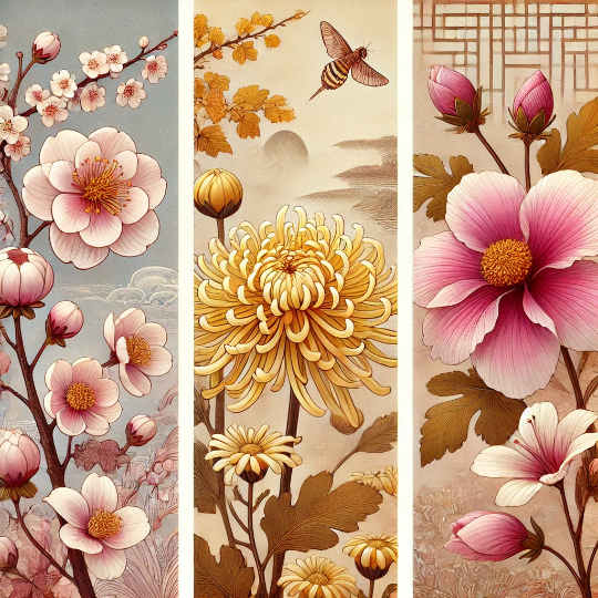 한국의 전통 꽃들