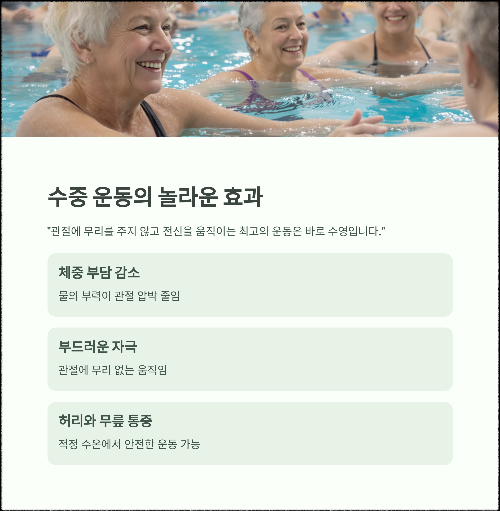관절 튼튼하게! 퇴행성 관절염 예방을 위한 효과적인 운동법