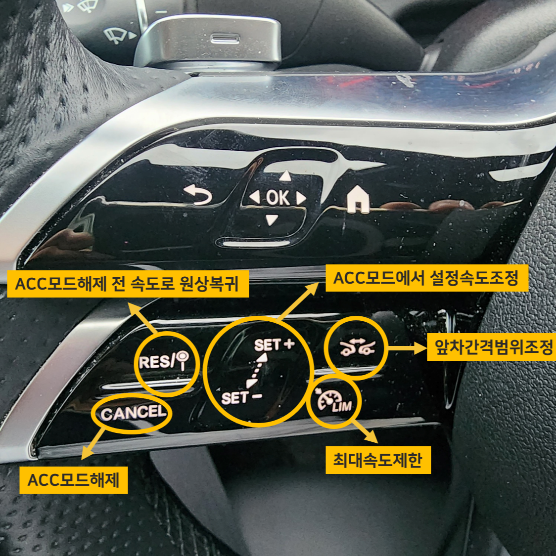 어댑티드크루즈컨트롤키설명