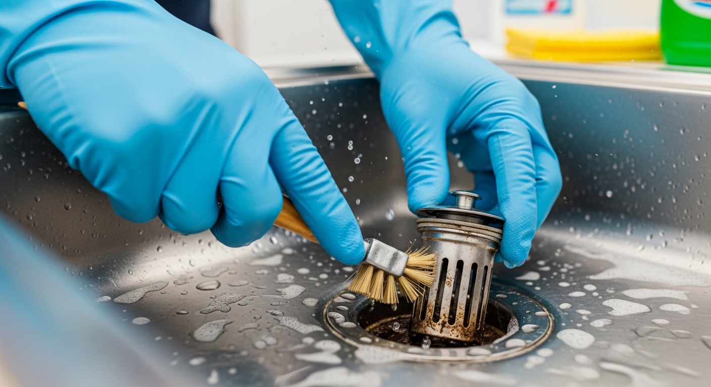 싱크대 배수구 냄새 제거