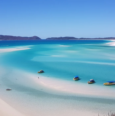 호주 바다 해변 사진