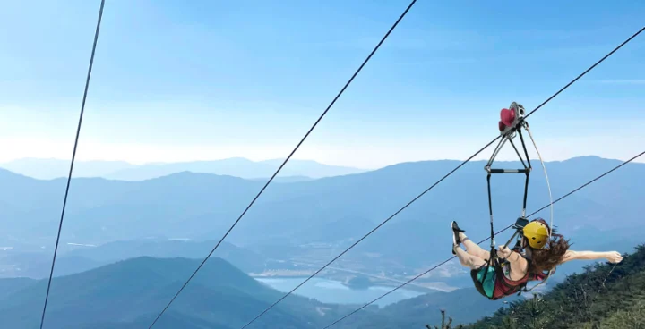지리산-스카이런-짚와이어