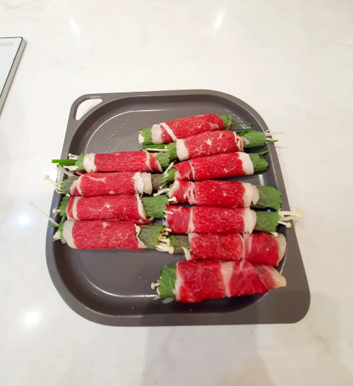 완성된-차돌-박이-말이