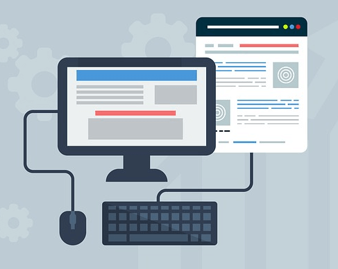 웹사이트 컴퓨터이미지