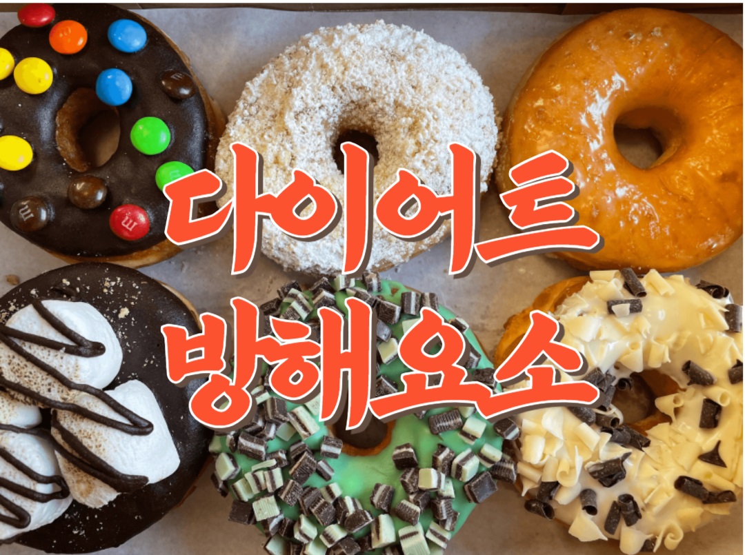 다이어트 방해 요소 원인 및 다이어트식단표 공유