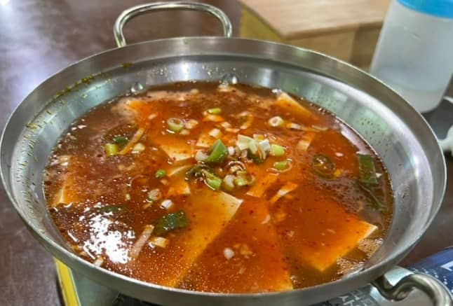 두부전골