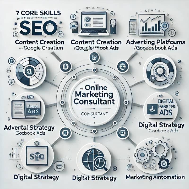 온라인 마케팅 컨설턴트가 되기 위한 핵심 역량 7가지