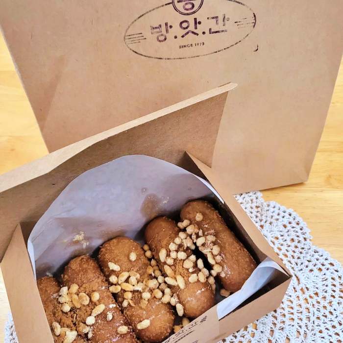 김창옥 콩물도넛 조청콩도넛 인절미라떼 강릉 주문진 도깨비시장 맛집