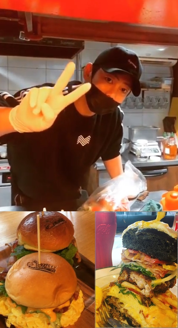 상수동 버거집 '테이스티버거' (가수 테이)