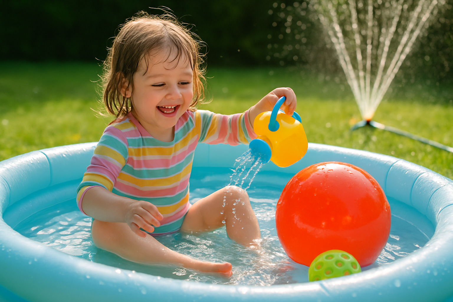 여름철 인기 놀이활동 (물놀이, 감각자극, 야외)