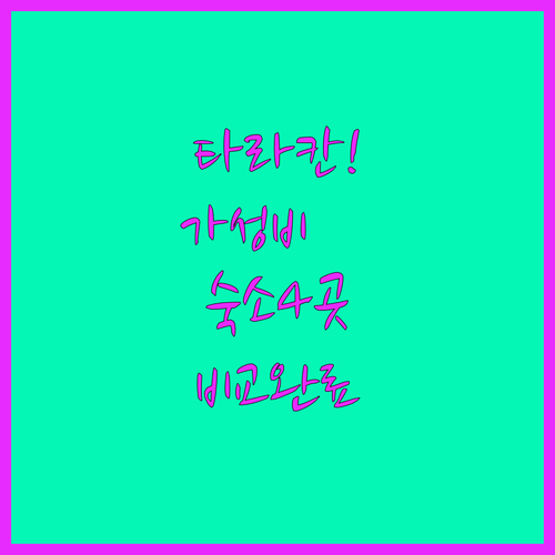 공항에서 10분 거리 타라칸 최고의 ..