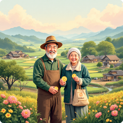 남해군 농어촌 기본소득 이미지