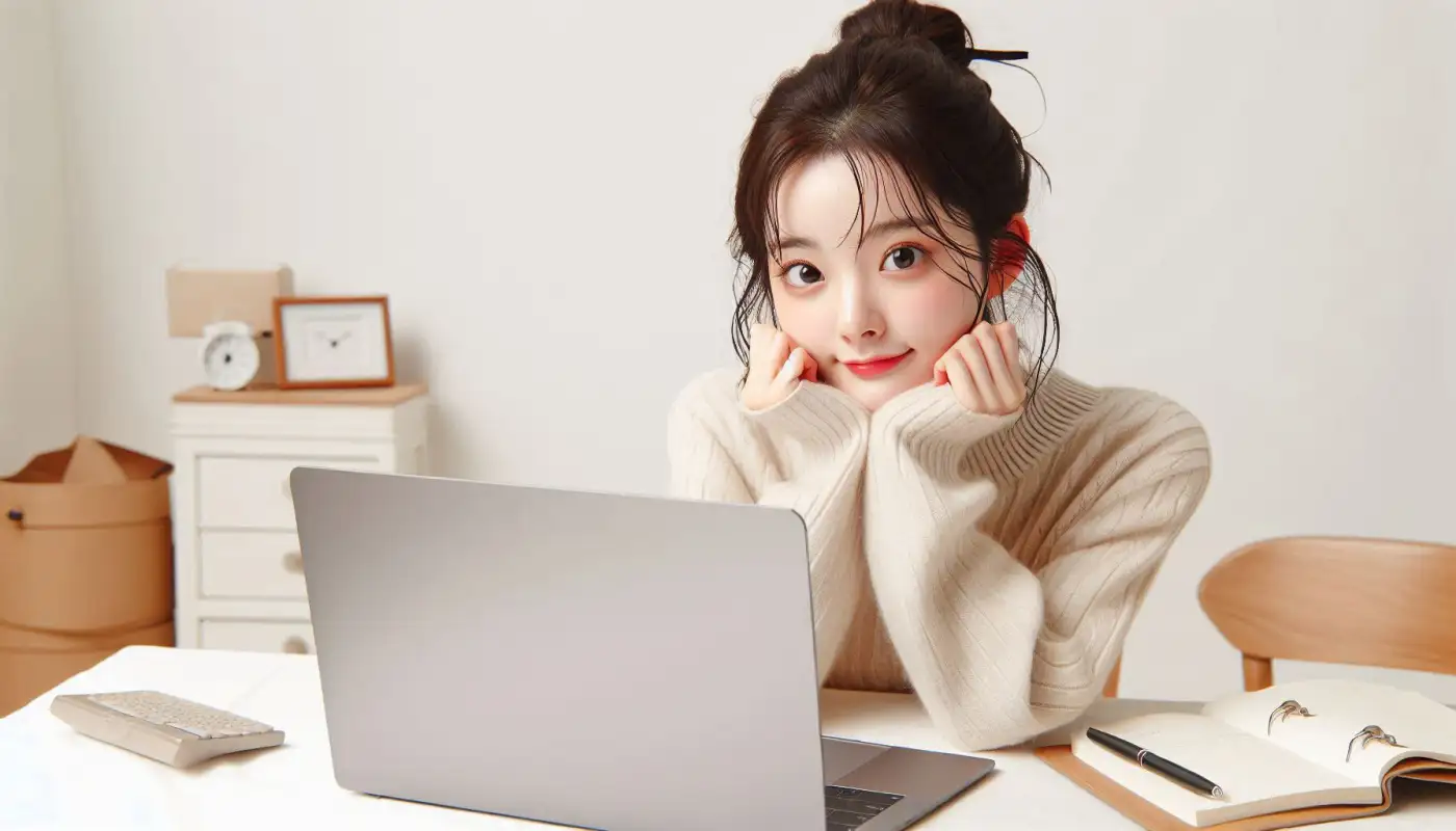 케이뱅크-돈나무-키우기-리워드-활동하는-여성의-모습