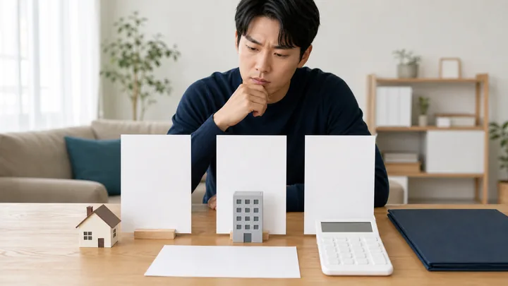 퇴사 후 피부양자&middot;임의계속&middot;지역가입 세 갈래를 비교하는 대표 이미지