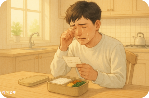 엄마의 눈물의 도시락 – 마지막 밥상에 담긴 사랑