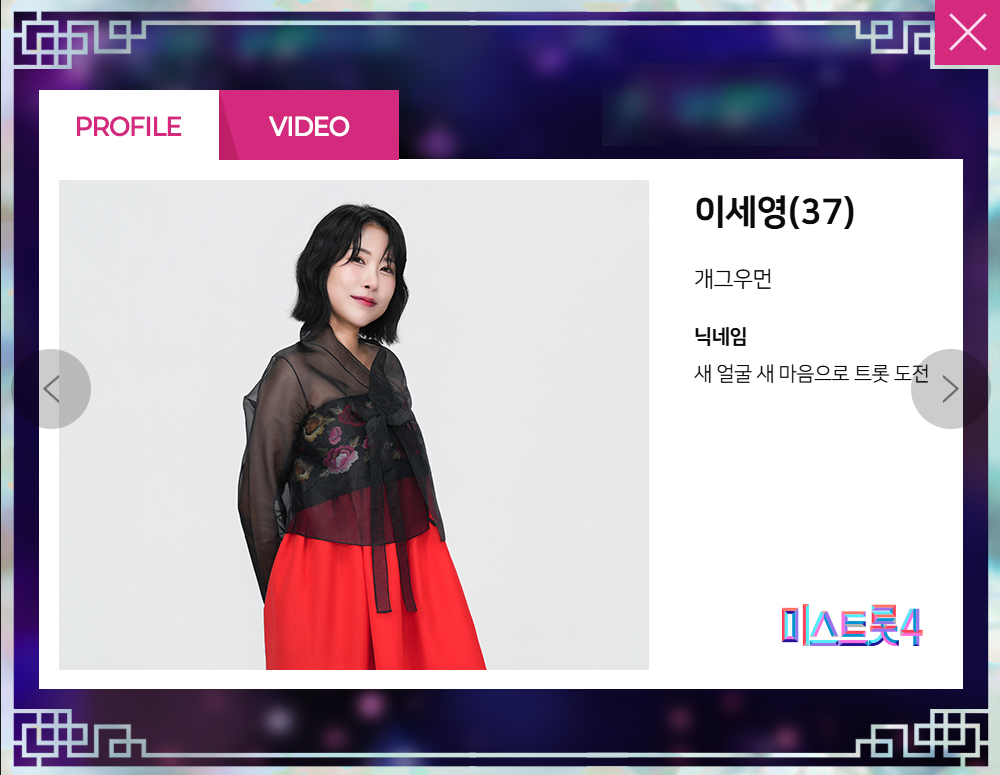 미스트롯 4 참가자