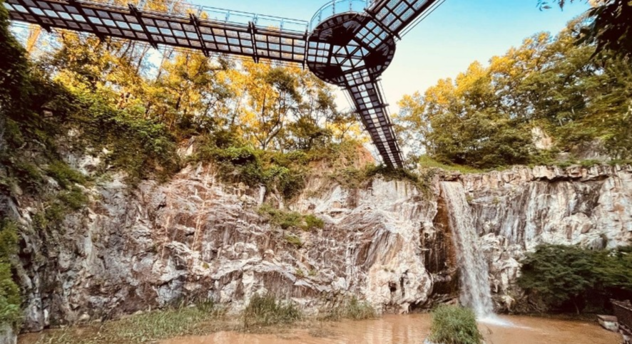 도덕산 출렁다리