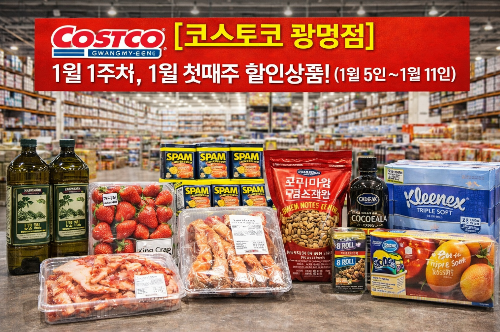 코스트코 광명점 1월 첫째주 할인 놓치면 후회하는 꿀템 총정리