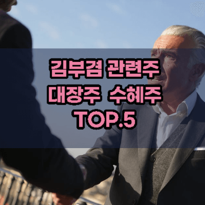 김부겸-관련주