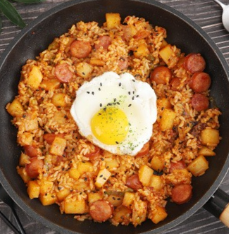 깍두기 볶음밥 만드는법