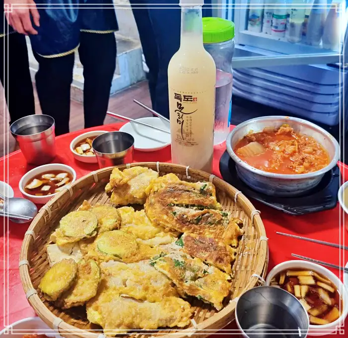 사당 이수 맛집 모듬전, 육전, 동그랑땡, 홍어무침
