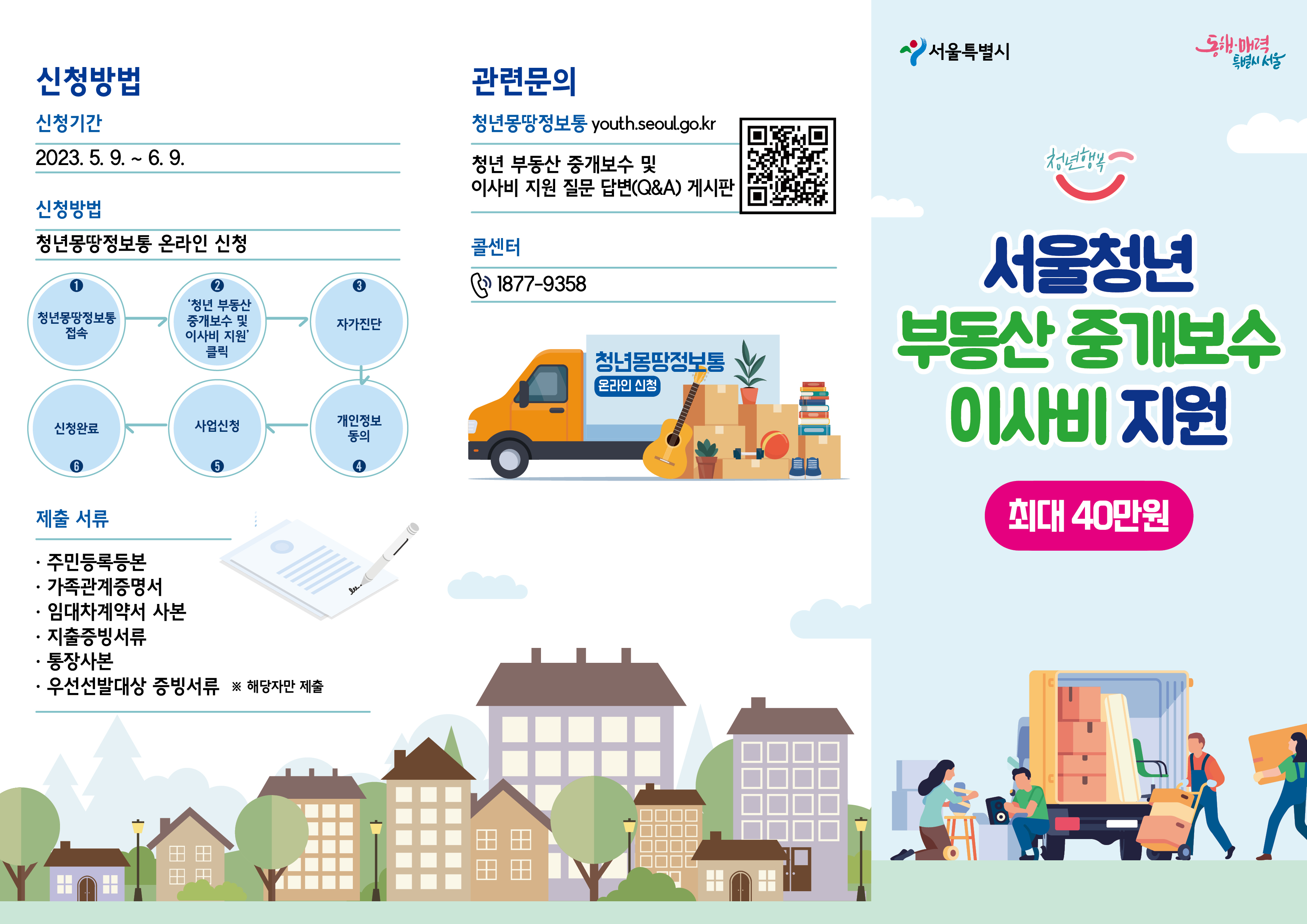 서울시 청년 이사비 지원