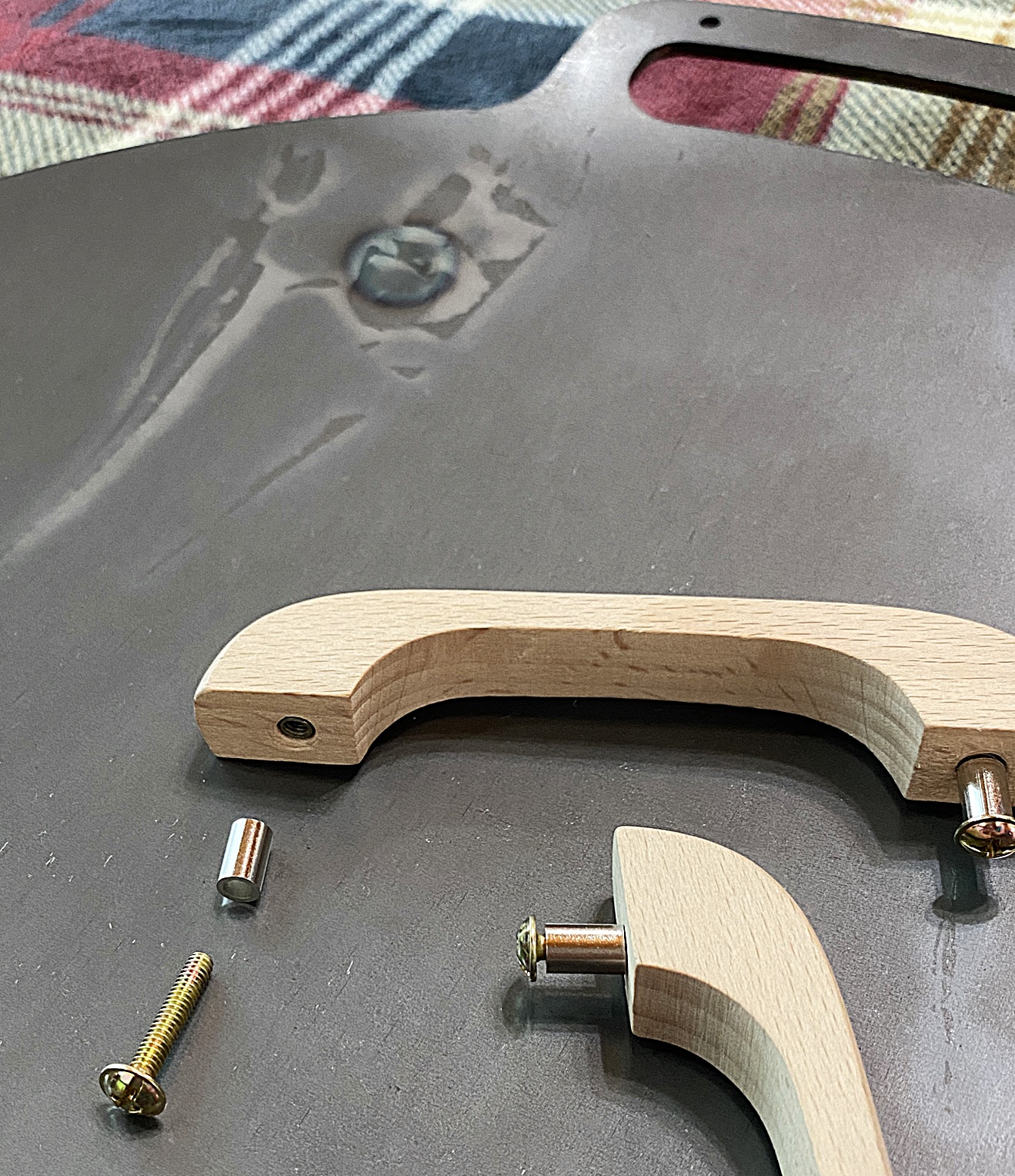 우드 손잡이 나사 와셔 풀기