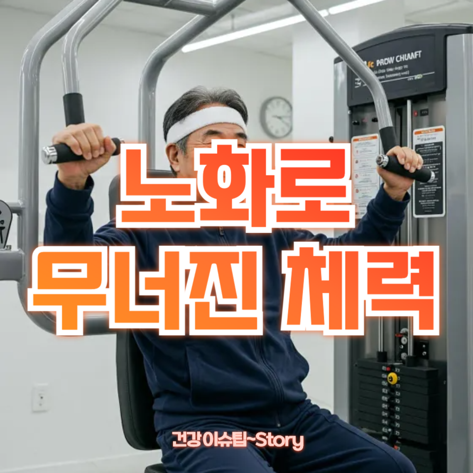 노화로 무너진 체력