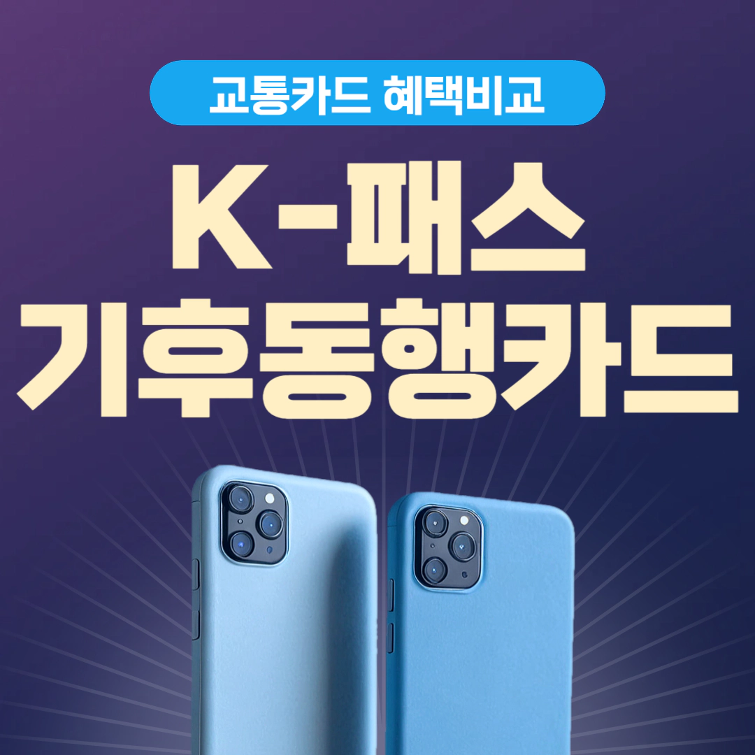 2025 K-패스 교통카드 혜택