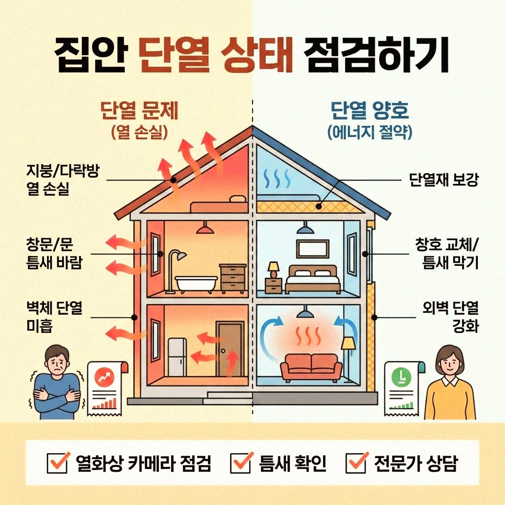 겨울철 난방비 아끼는 똑똑한 방법들