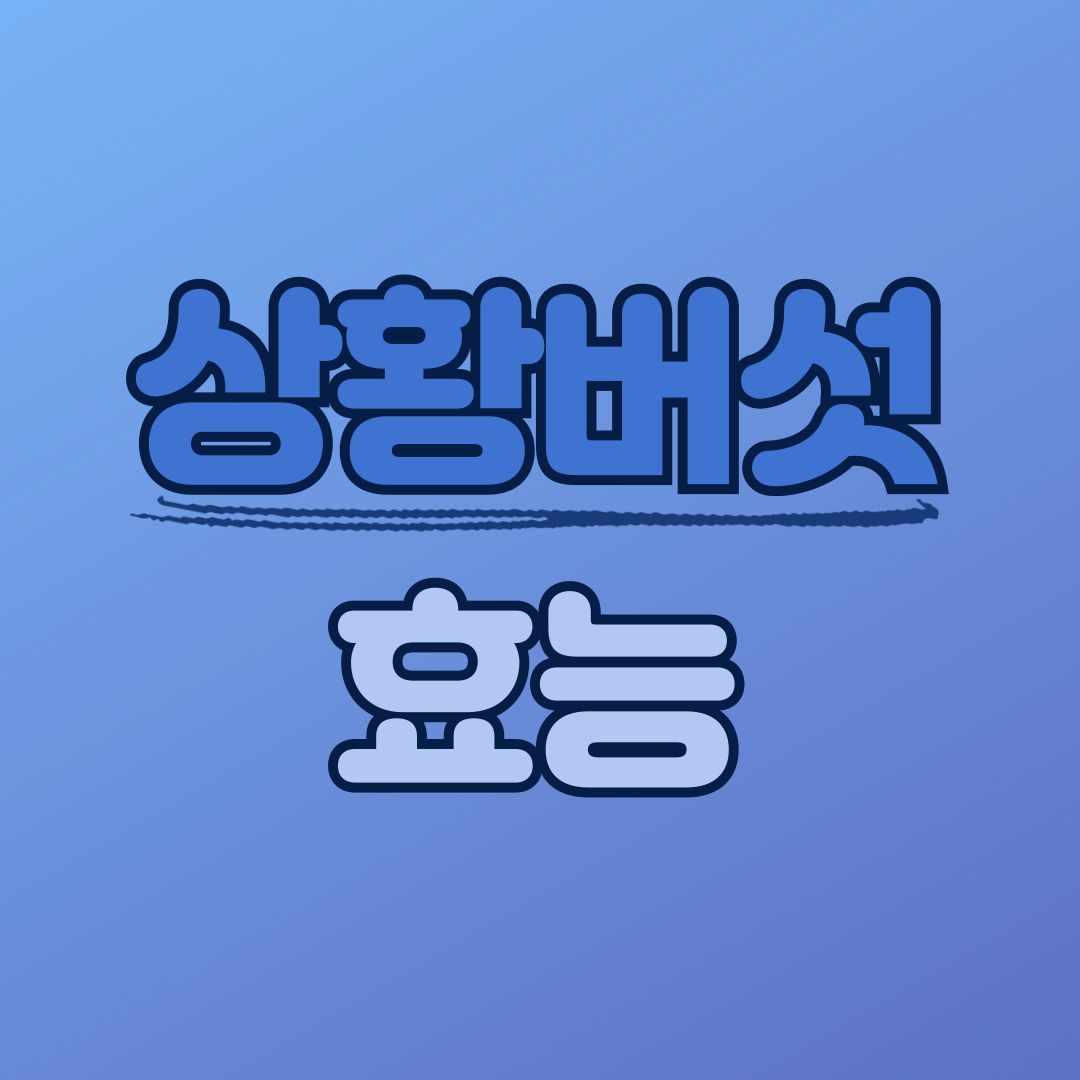 상황버섯 효능 먹는방법 상황버섯차 끓이는법