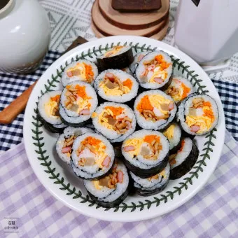 김밥 맛있게 싸는 방법 정리_7