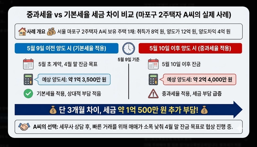 다주택자 양도소득세 절세방법 [억대 절세 사례] 사례별 계산기 활용 및 2026년 전략