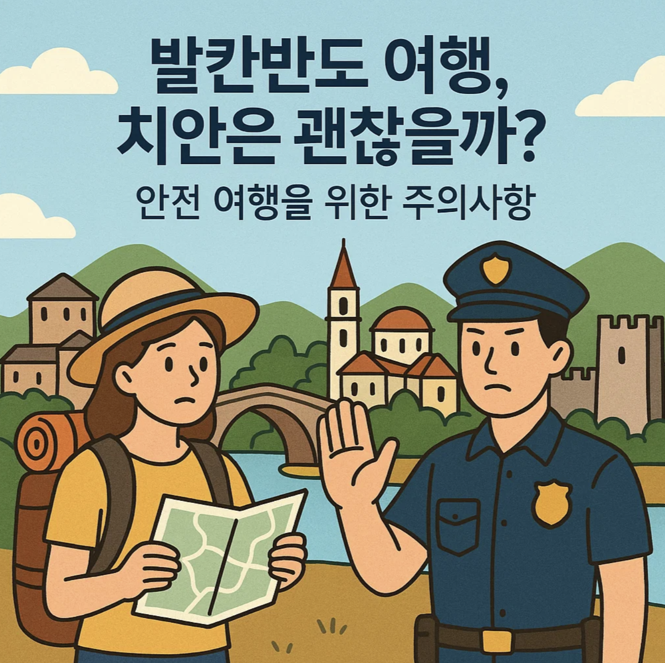 발칸반도 여행, 치안은 괜찮을까? 안전 여행을 위한 주의사항