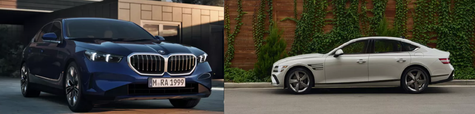 제네시스 G80 VS BMW 520i