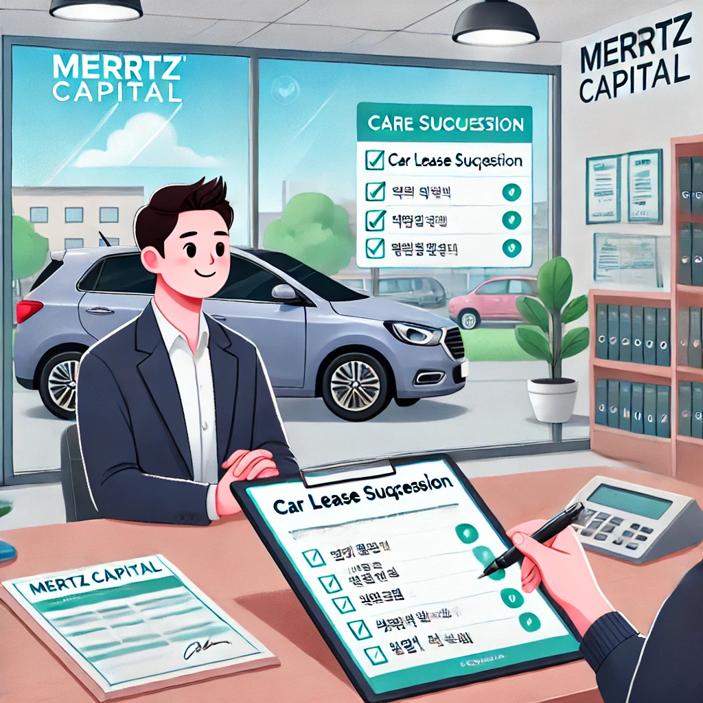 메리츠캐피탈 리스승계 비용