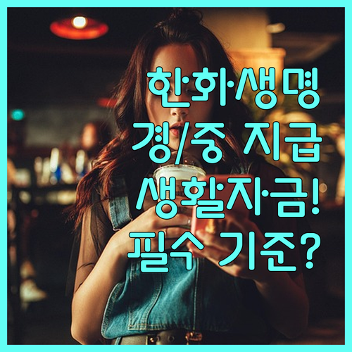 경증 중증별 한화생명 치매보험 간병 ..