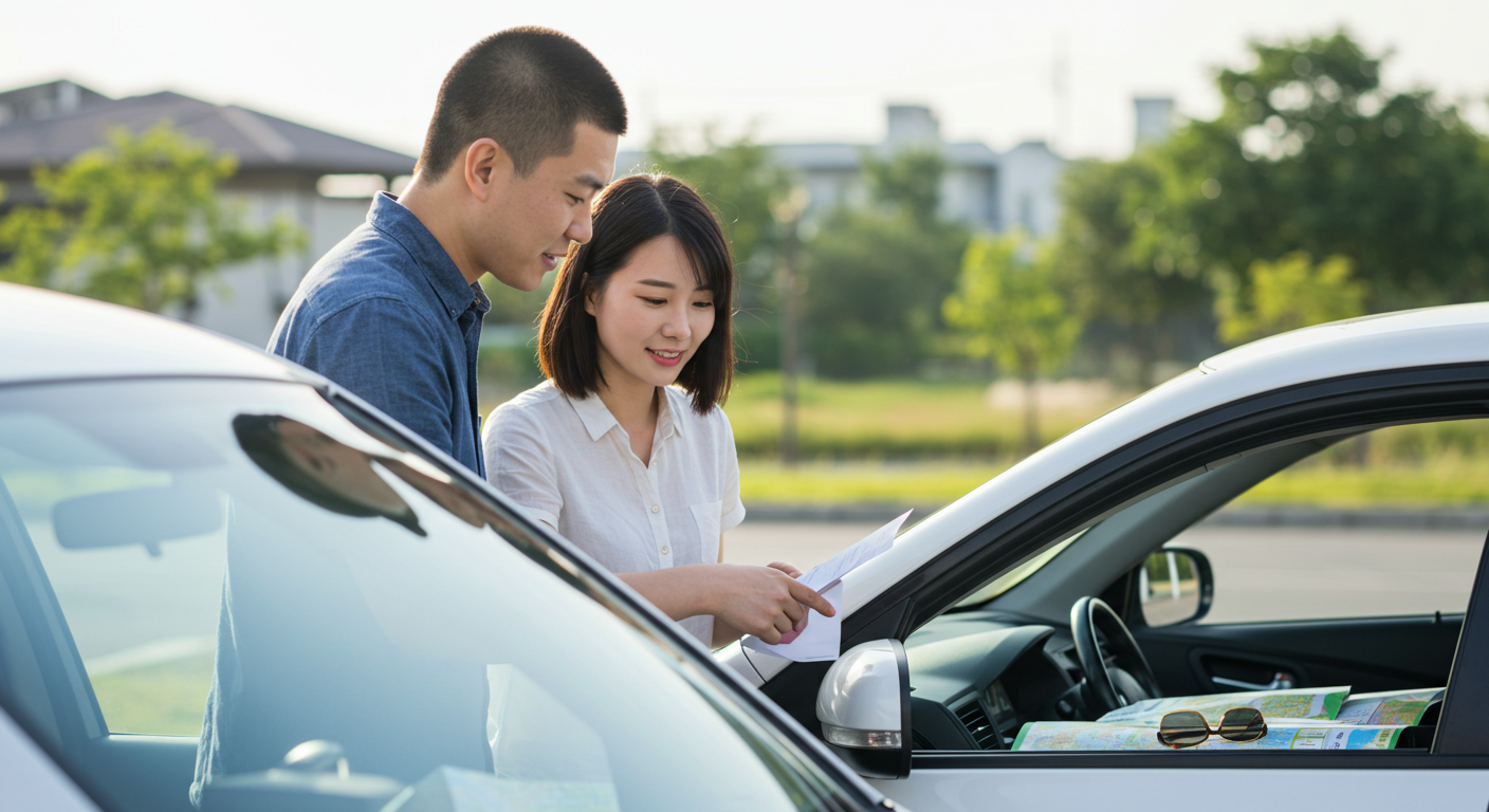 카니발 단기 렌트