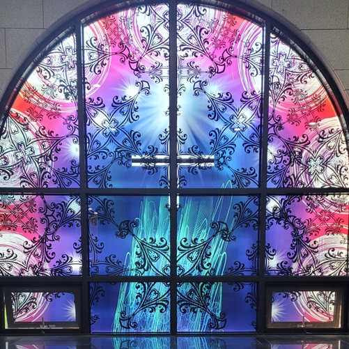 부평4동성당 유리화